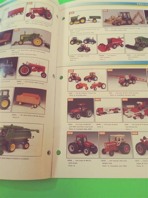 2002 Ertl Farm And Heavy Equipment Toy Catalog