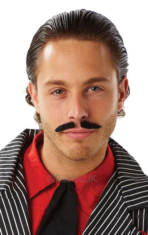 1920s Gangster Moustache - fancydress.com
