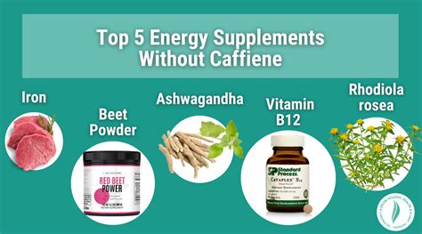 Top 5 Energy Supplements Without Caffeine - Snow Holistic Health