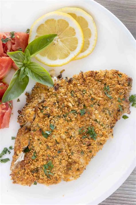 Panko Parmesan Baked Flounder | Chef Dennis