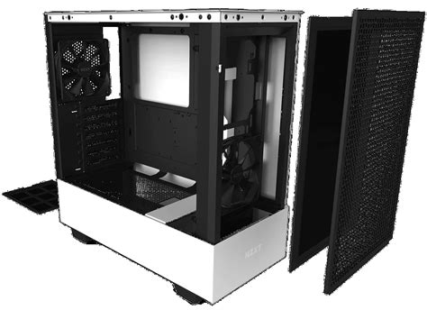 NZXT H510 Flow: PC case with focus on airflow presented