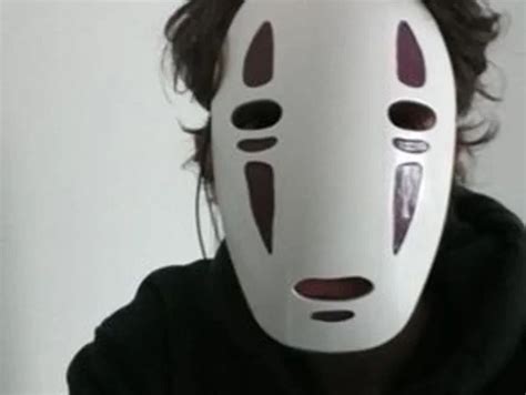 Mask for cosplay of no-face | No face costume, Spirited away, Cosplay