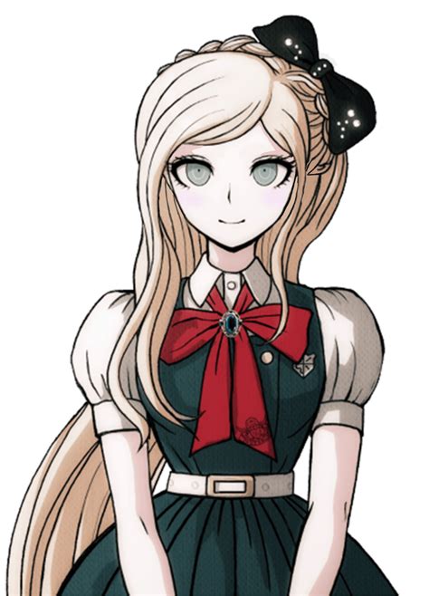 Danganronpa Sprites But I Remove Both Their Eyebrows And Ears So That They Look Uncanny and ...