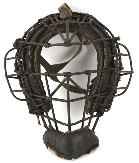 Lot Detail - 1900-1910's Game Worn Catcher's Mask (MEARS LOA)