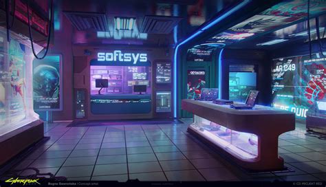 Cyberpunk 2077 | Shop Interior