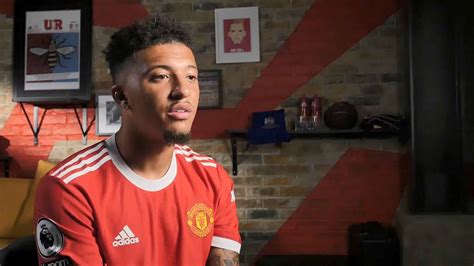 Transcript of Jadon Sancho interview with Man Utd legend Rio Ferdinand ...