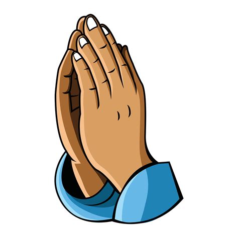 Hand Prayer Illustration 15547689 Vector Art at Vecteezy