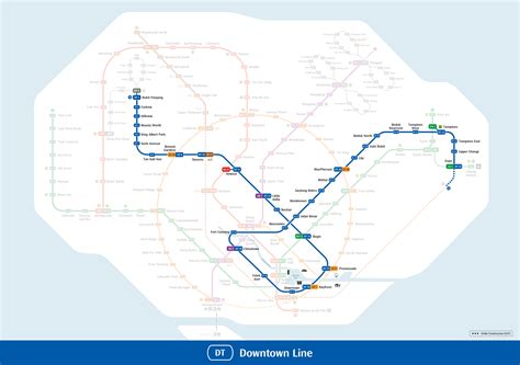 ? MRT Map: SMRT + SBS MRT Lines & Stations | Current & Future | 新加坡地铁图