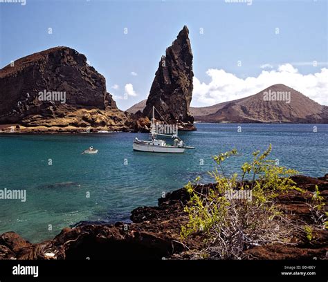 Pinnacle Rock, Pináculo, Bartolome Island, Galapagos Islands, Ecuador ...