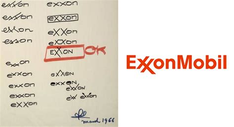 Exxon Logo History