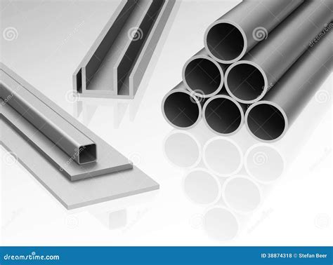 Metal profiles stock illustration. Illustration of steel - 38874318