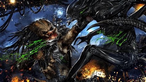 Alien vs Predator Wallpapers - Top Free Alien vs Predator Backgrounds - WallpaperAccess