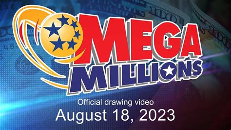 Mega Millions drawing for August 18, 2023 - YouTube