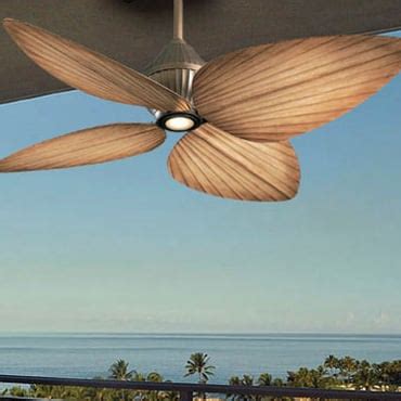 Palm Leaf Ceiling Fan Blades | Review Home Decor