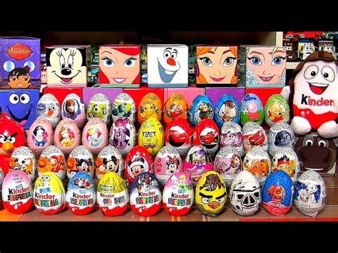 51 SURPRISE EGGS Mashems Fashems NumNoms Dinosaur StarWars Cars Aladdin MLP Frozen 101 Vinylmati ...