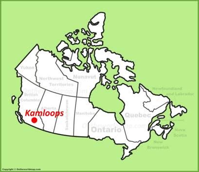 Kamloops Map | British Columbia, Canada | Detailed Maps of Kamloops