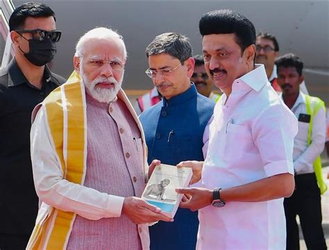 'Modi Modi' chants erupt during CM Stalin speech - NewsBharati