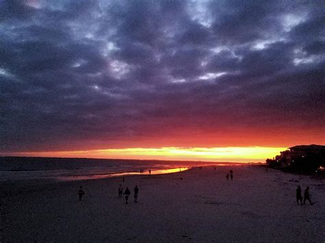 Ft. Myers Beach Sunset Photograph by Karen Stansberry - Fine Art America