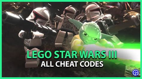 Lego Star Wars 3 Cheat Codes