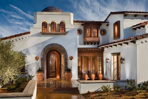 17 Spectacular Mediterranean Entrance Designs That Do Appeal | Spanish house design, Spanish ...