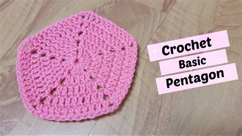 How to crochet a solid pentagon? | Crochet With Samra - YouTube