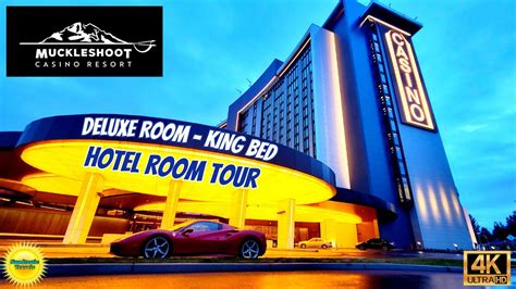 Muckleshoot Casino Resort Hotel Review & Tour | Deluxe Room King Bed with Video