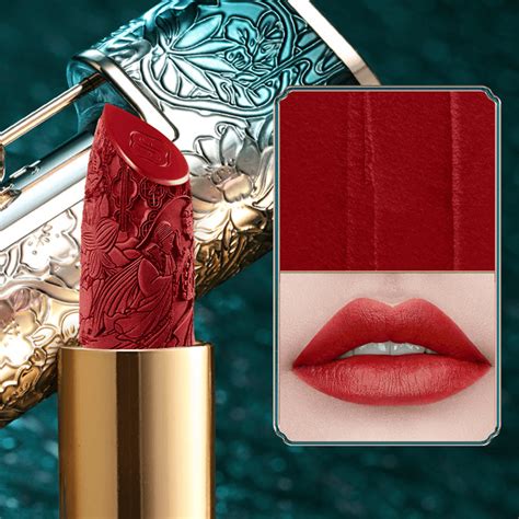 FLORASIS Blooming Rouge Love Lock Lipstick Velvet Matte M211 Cinnabar ...