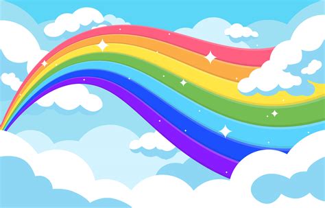 Colorful Rainbow Wave Background 1978292 Vector Art at Vecteezy