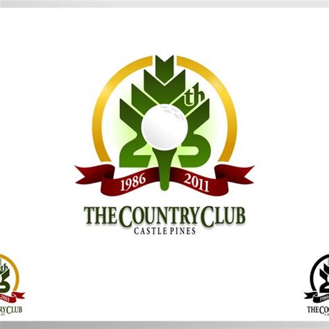 25th Anniversary Country Club Logo | Logo design contest