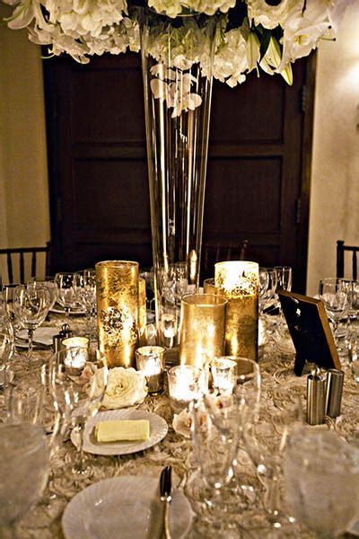 Gold And Silver Wedding Reception Decor - Chorp Wedding