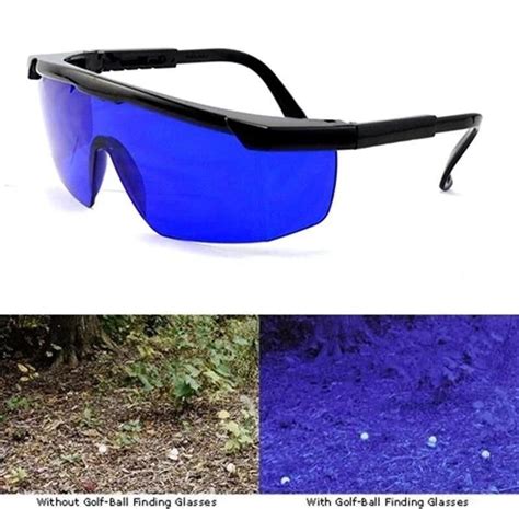 Golf Ball Finding Glasses | Golf ball, Glasses, Blue lenses