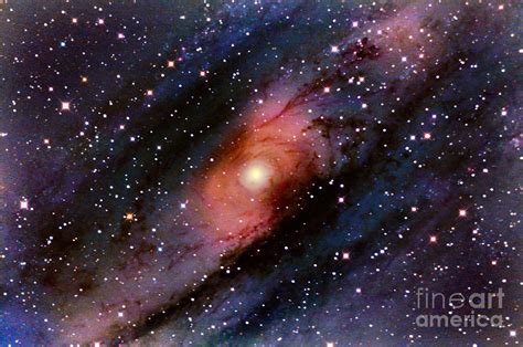 Andromeda Spiral Galaxy With Central Photograph by John Chumack | Fine Art America