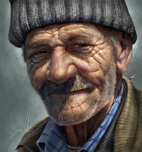 Old Man Face Painting at PaintingValley.com | Explore collection of Old Man Face Painting