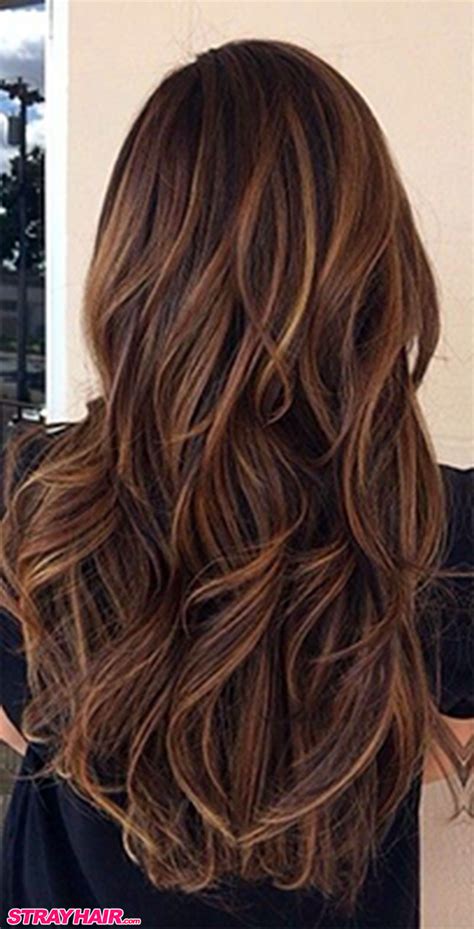 Beautiful Chocolate and Caramel Balayage Hair – StrayHair