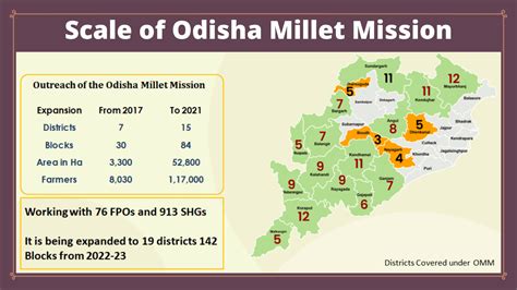 Odisha Millet Mission: Best model setting example at the National Level ...