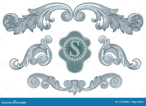 Dollar Design Elements Vector Stock Vector - Illustration: 11210006