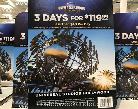 Costco Universal Studios Hollywood Tickets 2024 - Corny Laetitia