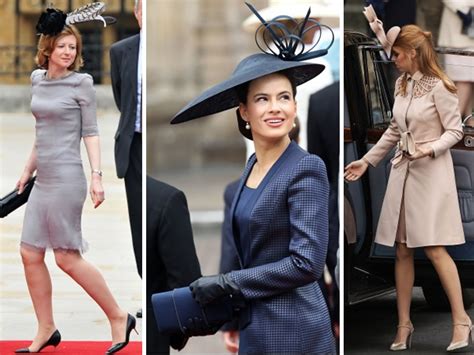 Royal wedding guests wore high-fashion hats to Kate and Prince William's wedding