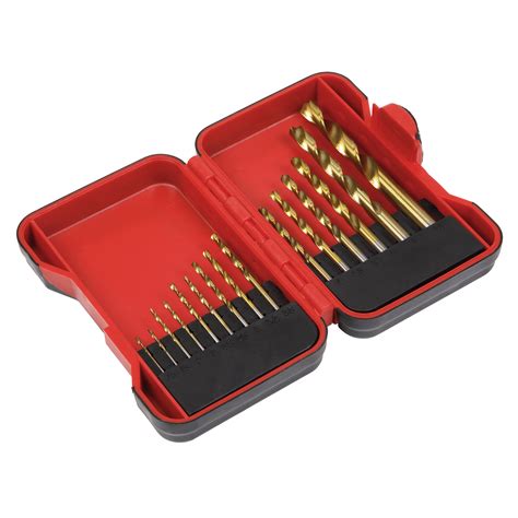 HSS Drill Bit Set 15pc - Huttie