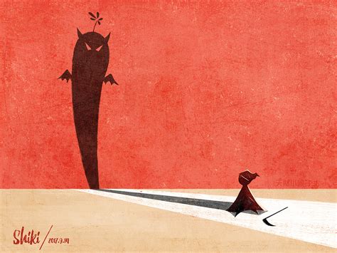 Death And His Shadow on Behance