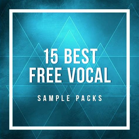 15 Best Free Vocal Sample Packs [Downloads] - Myloops