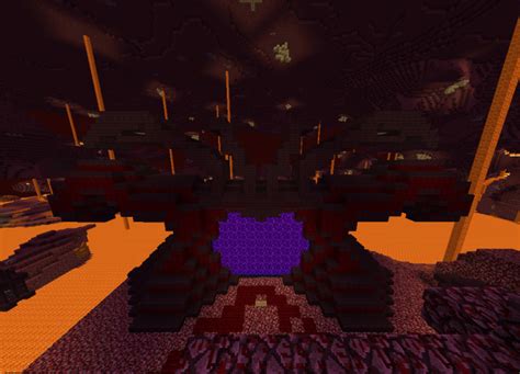 Nether Island Minecraft Map