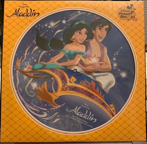 popsike.com - Aladdin - Songs From Aladdin PICTURE DISC VINYL LP ...