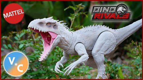 Jurassic World Dino Rivals Destroy 'N Devour Indominus Rex Review - YouTube