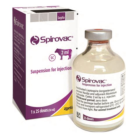 Spirovac Lepto Vaccine 50ml