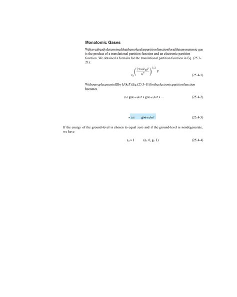 Monatomic Gases - Monatomic Gases - Studocu