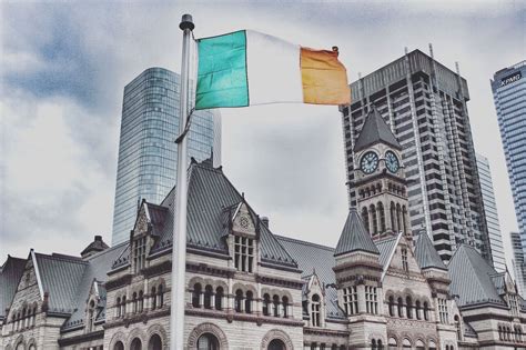 Irish Flag Raising at Toronto City Hall 2017 - Celtic Canada