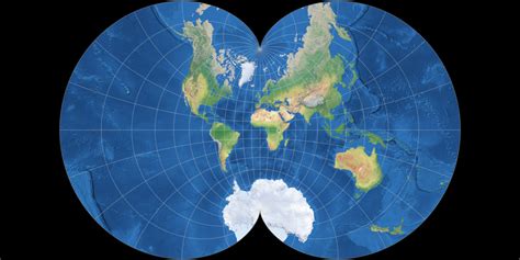 Eisenlohr: Compare Map Projections