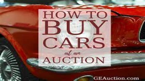 Tips For Buying a Car at an Auto Auction | Tamilanda