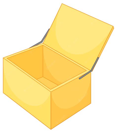 Open Cardboard Box Clip Art PNG Image - Best WEB Clipart - Clip Art Library